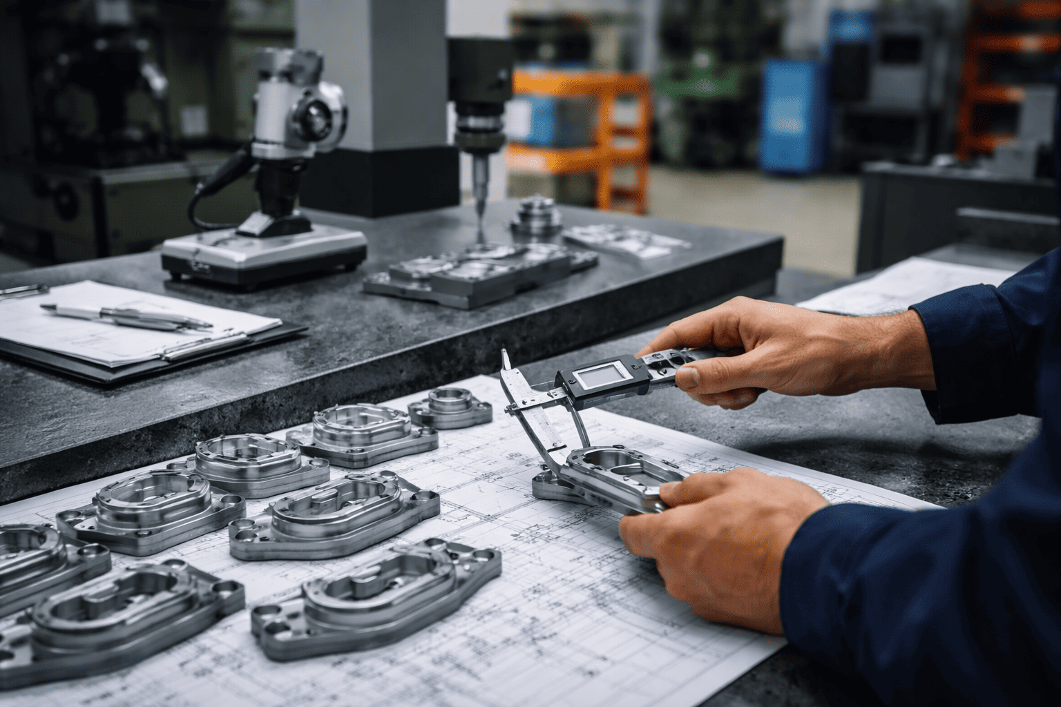 importancia del control de calidad en la fabricación de piezas metálicas